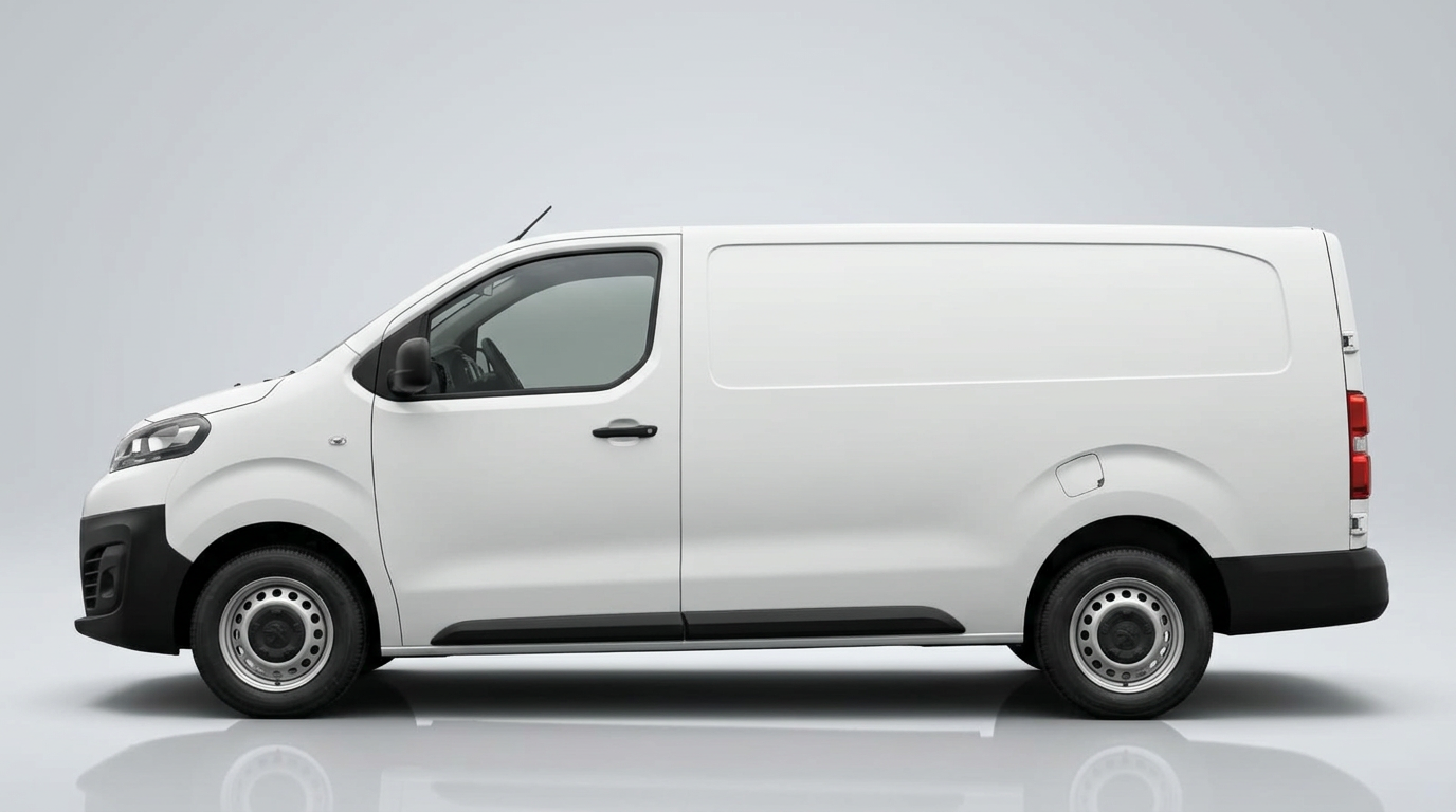 Peugeot Boxer blanca, utilitario de gran capacidad de ESTAR Logística